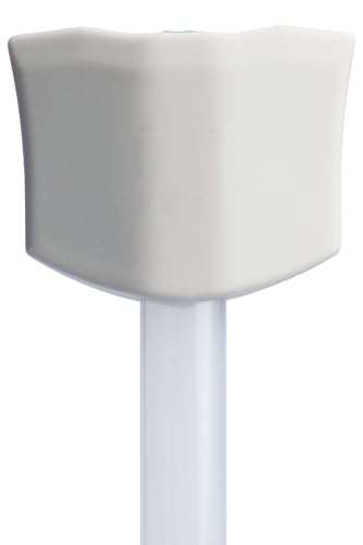 STANLEY Quencher Stay Smooth Anti-Pucker Straw Topper 2-Pack | Ergonomic Sip Through Straw Cap for Tumbler with Handle | Silicone Accessory for Drinking Cup | BPA-Free | Pale Stone