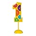 Amscan Number Flashing Party Cake Decoration-4.5
