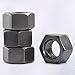 Grade 8.8 Natural Finish Fine-Thread Hex Nuts, Carbon Steel Welded Grade 4 Iron Nuts, M8 - M24, 1kg, Suitable for Various Industrial Applications (M18*1.5/1kg Approx 22pcs)