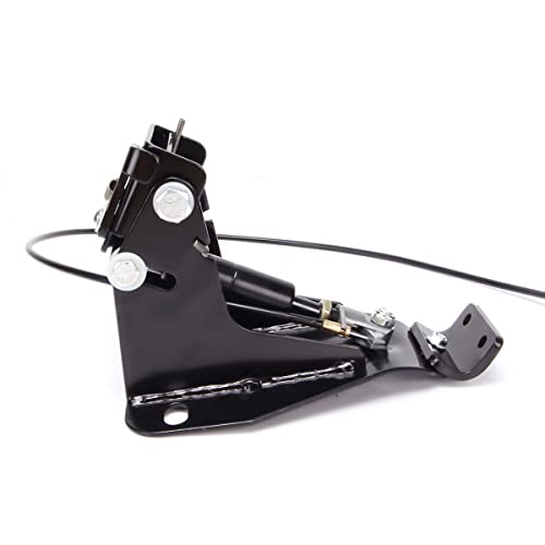 Adjustable Motorcycle Driver Backrest With Mounting Kit Fit For Harley Touring Road Street Electra Glide Road King Cvo Ultra 2009-Up, Black #TOP4