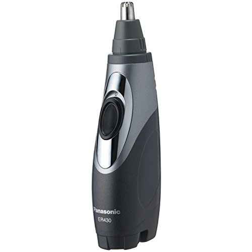 hair clipper panasonic vacuum - Panasonic ER430K Nose, Ear and Facial Hair Trimmer Wet/Dry with Vacuum Cleaning System