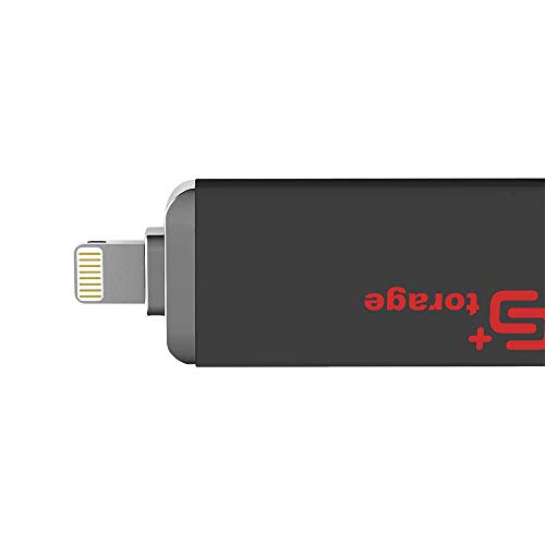 Image of USB 3.0 External Storage Flash Drive Apple MFi Certified 16GB, Share Between iOS, Mac & PC, Transfer & Backup for Apple Devices