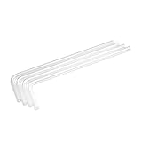 Bitspower Pre-bent 90-Degree Acrylic Hard Tube OD16MM, 110x415MM, 4-pack