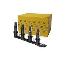 HELLA 5DA 193 175-331 Zündspule - 12V - 6-polig - Blockzündspule - geschraubt