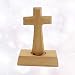 BESPORTBLE Cruz de Madera Decoraciones de Mesa Rústico Cruz Ornamento Católico Religioso...