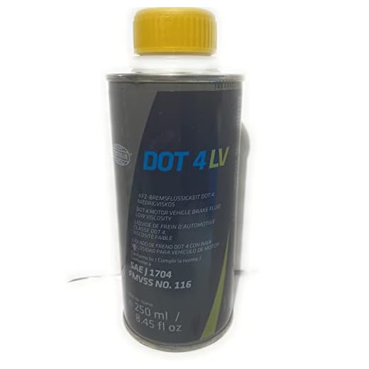 Pentosin 1224112 DOT 4 LV Low Viscosity Brake Fluid for Cold Climate Conditions, 250ML, Pack of 1