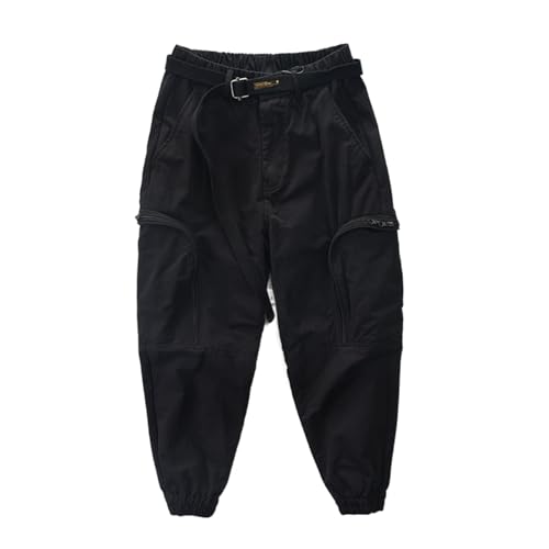 Pantalon cargo multipoche pour homme vêtement de travail résistant mi-saison
