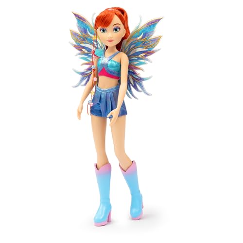 Winx Club Fairy Doll – Bloom with Glitter Wings & Articulated Joints – Magical Transformation Outfit – Removable Accessories… – Ansicht 5