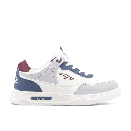 Image of ASIAN Boston-01 Stylish Casual Sneakers for Men & Boys | Cushioned Comfort, Trendy Design, Lace-Up Sneakers