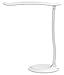MoKo Dimmable LED Desk Lamp, Portable with Rechargeable Battery, Eye-caring Working / Reading / Studying Table Lamp, Continuously Dimmable, Touch Control, Adjustable Arm, White
