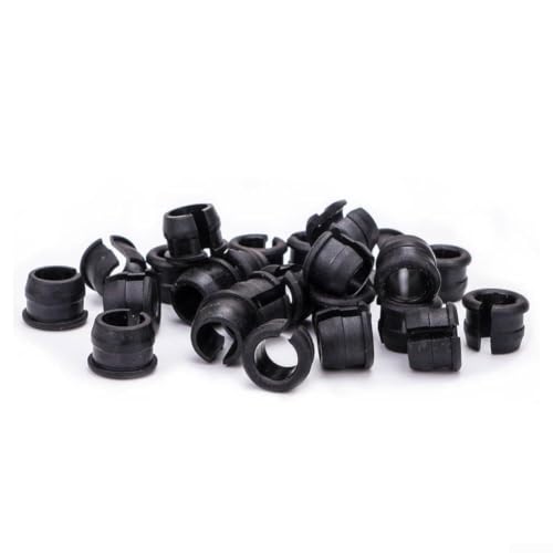 Honseadek Adaptateur de valve à grand trou de 9 mm, convertisseur de valve de jante en plastique, adaptateur de vélo de route, adaptateur de valve