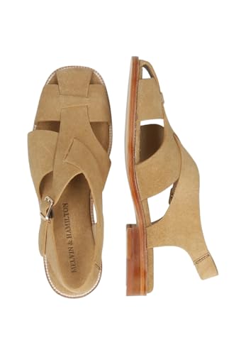 Melvin & Hamilton, Everly 13, sandały damskie, brązowe, 39 EU, brązowy, 39 EU