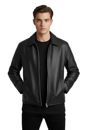 Image of leather jacket for men