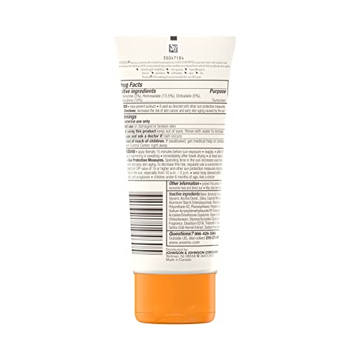 Aveeno 1691020 Protect + Hydrate Moisturizing Body Sunscreen Lotion thumb #8