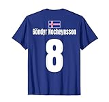 Isländische Namen Fußball Island Sauf Trikot Mallorca T-Shirt