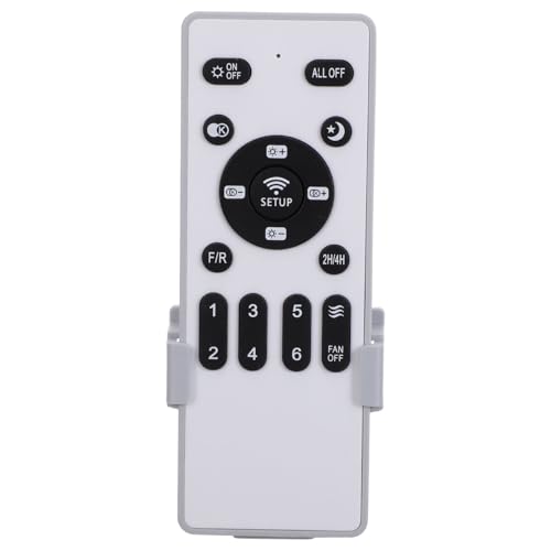 HOMOCONO Control remoto para lámpara de ventilador: interruptor infrarrojo portátil - Control remoto de repuesto para luces de ventilador de techo - Controlador universal para electrodomésticos