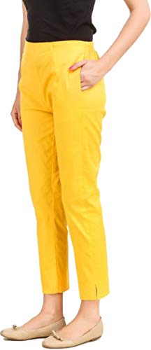 Image of SriSaras Women's Premium Cotton Trousers /Pants
