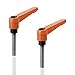 KINHARD Klemmhebelgriff, 2 Stück Orange Klemmhebel M8 Klemmschraube, Edelstahl, Robust und Rostbeständig, Verstellbarer Griff, zum Verbinden und Feststellen von Schrauben Handtuchhalter,Edelstahl günstig Kaufen-KINHARD Klemmhebelgriff, 2 Stück Orange Klemmhebel M8 Klemmschraube, Edelstahl, Robust und Rostbeständig, Verstellbarer Griff, zum Verbinden und Feststellen von Schrauben