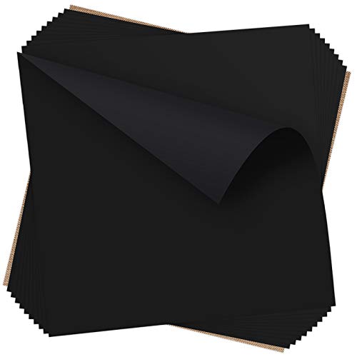 HTVRONT Black Heat Transfer Vinyl Bundle - 10 Sheets (12