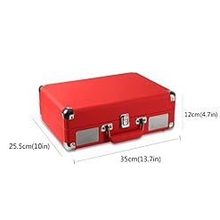 Tourne Disque Vinyle, Chaine HiFi Platine Vinyle Haut-Parleur sans Fil Bluetooth avec EntréE Auxiliaire, Lecteur Vinyles… - Les Beatles, Paul McCartney, John Lennon, RIngo Starr, George Harrison Tourne Disque Vinyle, Chaine HiFi Platine Vinyle Haut-Parleur sans Fil Bluetooth avec EntréE Auxiliaire, Lecteur Vinyles… – Image 2