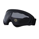 [WL Products] スキー ゴーグル ジュニア 子供 キッズ 軽量・コンパクトで 成人男性から女性 お子様まで ウィンタースポーツ スノボー 弾性フレーム採用 耐衝撃性に優れる スノーボード (グレーレンズ〉〉)