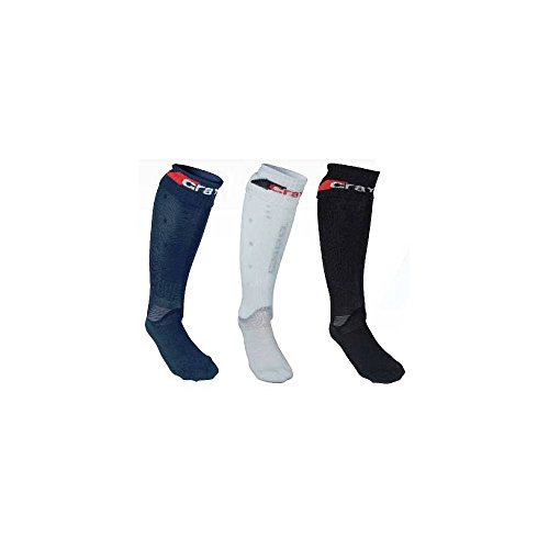 Image of Mens Black Grays Anti Bunching System G550 Durable Hockey Teamwear Sock Size L
