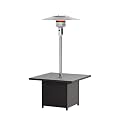 ASJMR 45,000 BTU Patio Heater for Outdoor Use with Square Table Design, Stainless Steel Burner & Aluminum Reflector, for Garden, Lawn, Sunroom,38" × 38" × 82.6"