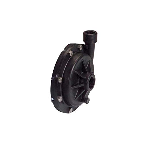 Ace Pumps GE-75-LE Gas Engine Driven (Less Engine) Centrifugal Pump, Polypropylene Construction, 70 psi (4.8 Bar), Less Engine, 1" x 3/4"