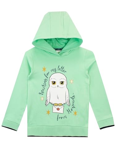 Harry Potter Pullover | Hedwig Hoodie Mädchen | 100% Baumwolle...