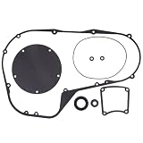 YIJIEBAO Kit Guarnizioni Coperchio Primario Frizione Moto Adatto for Harley