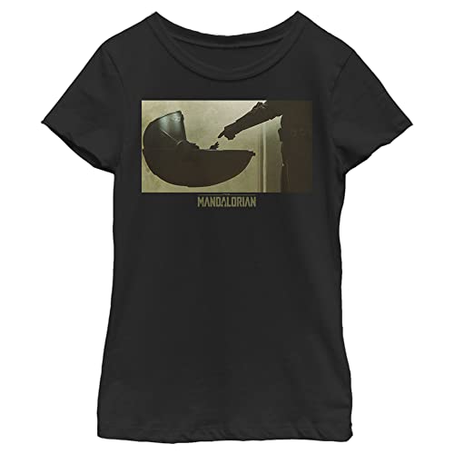 T-shirt Mandalorian Star Wars fille pour habiller facilement les enfants fans de séries