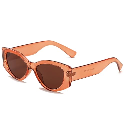 Lunettes de soleil œil de chat femmes rétro motif léopard UV400
