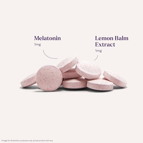 Natrol Kids Fast Dissolve Melatonin 1 mg, Sleep Aid, Strawberry, 40 Tablets - image 3