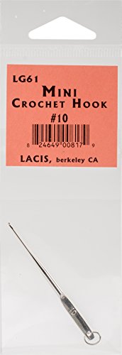 Lacis # 10 Mini Crochet Hook 2.25" #TOP8