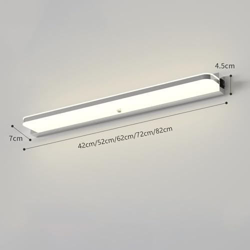 LED lámpara de pared espejo baño impermeables apliques de interior modernos 4500K 5