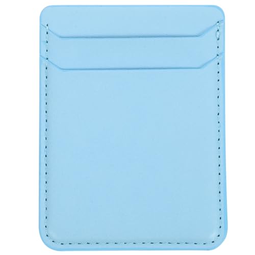 HOODANCOS Adesivo Per Smartphone Portacarte Facile Installare Blu Comodo e Per Carte e Documenti Compatibile Smartphone