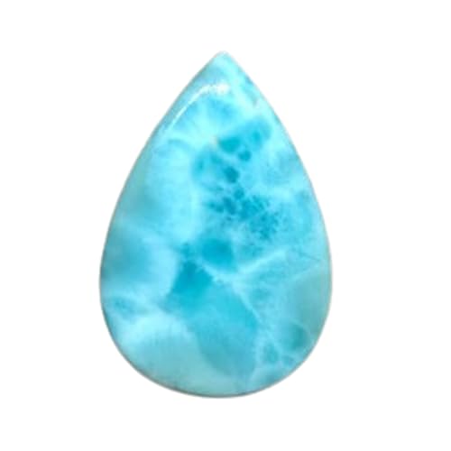 Larimar cabochon en vrac 42x28x5mm pierre naturelle pour pendentif