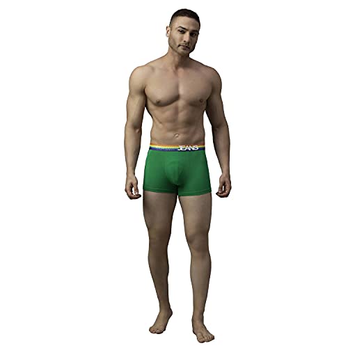 Image of Underjeans Men Cotton Blend Trunk - Pack of 2