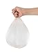 Small Trash Bag,Gereen 1.6 Gallon Extra Strong Trash bag Garbage Bag Trash Can Liner (1.6 Gallon(120 Count), Clear)