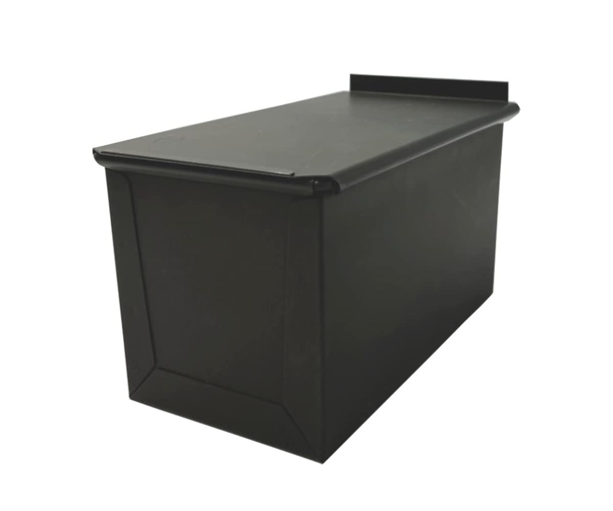 Matsunaga Seisakusho MB Teflon Treated Authentic One-Loaf Half Loaf Bread Mold, Black