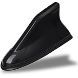 RYOHIN Lab. シャークアンテナ 汎用 車 ドルフィンアンテナ 防水 トヨタ マツダ スバル スズキ ダイハツ ニッサン ミツビシ1個 (ブラック)