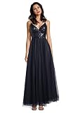 Vera Mont Damen 0105/4990 Partykleid, Blau (Night Sky 8541), (Herstellergröße: 42)