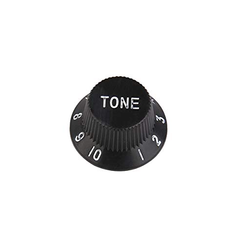 Musiclily Métrico Kit 3 Knobs Strato 1 Volume 2 Tone para Guitarra Fender Stratocaster,Preto