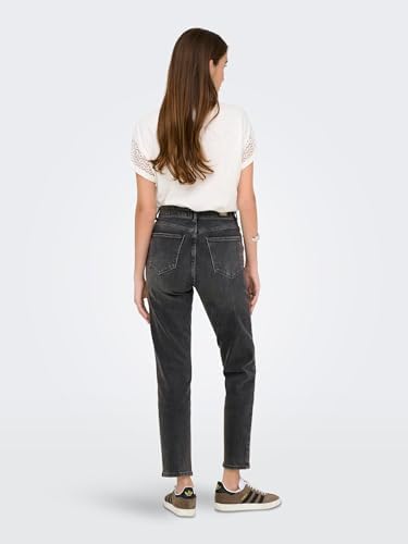 ONLY Kadın kot pantolon, Koyu Gri Denim, 27W / 30L - Görsel 5