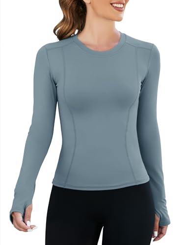Image of Loovoo Women Workout Shirts, 1 /2 /3 Pack Short Sleeve Compression Tee | Tight Fit Gym Basic Tops, Athletic Quick Dry Crew Neck 4-Way Stretch, Flat Seams Ideal for Yoga, Gym, Running and Daily Wear