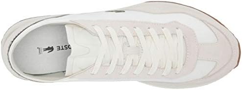 Lacoste men's Men's Court-drive Vintage Sneaker, Off Wht/Dk Grn, 13 US | Image 4