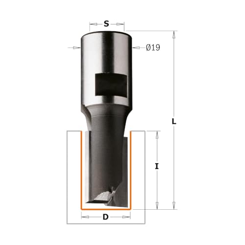 Fraise CMT d22 z2 hm évite les vibrations sur electrofresadora