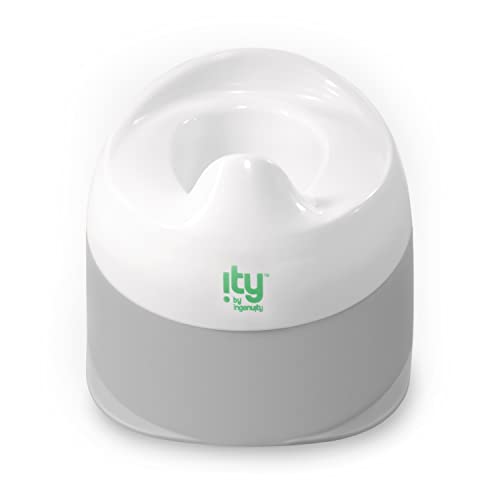 Ity By Ingenuity Ready Set Go Potty, Removable Bowl, Non-Skid Bottom, Wide Stable Base, Age 18 Months & Up, White & Grey #TOP26