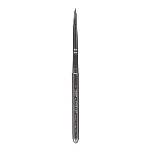 Pinceau aquarelle rond Richeson 8 compact pour protéger la pointe