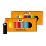 BIC   Lot de 16 Maxi Briquets à Pierre Assortis